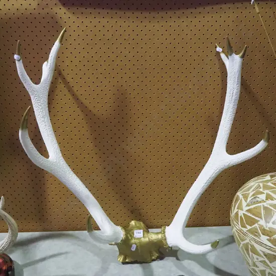 painted antlers