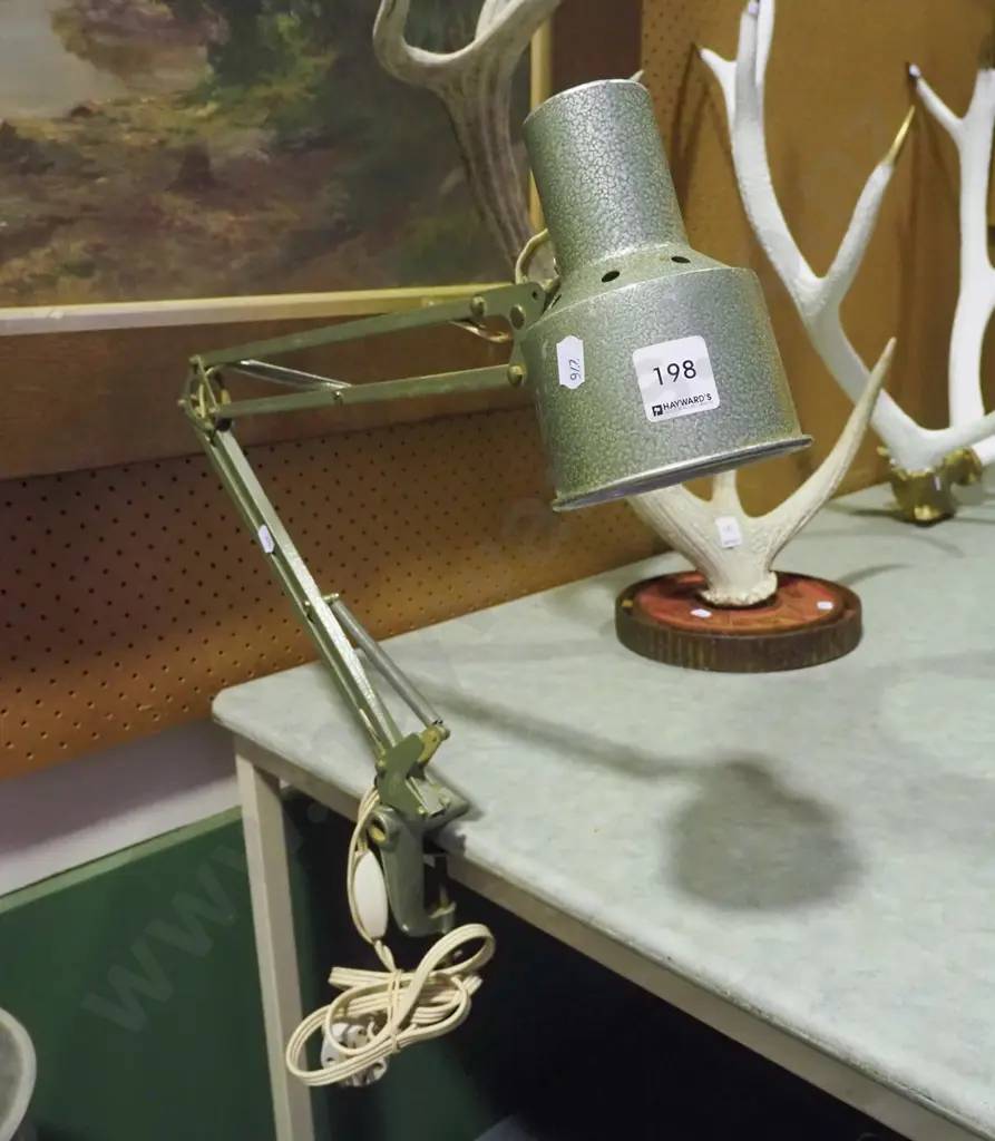 early anglepoise lamp with clamp Image 1++