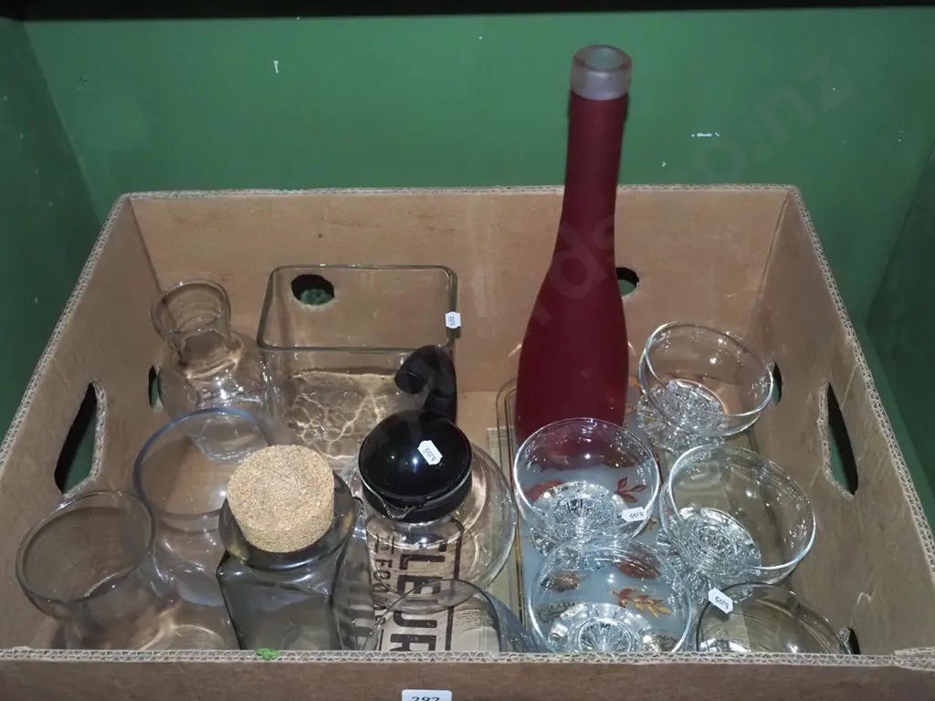 box; comports, vases, bottles etc Image 1++