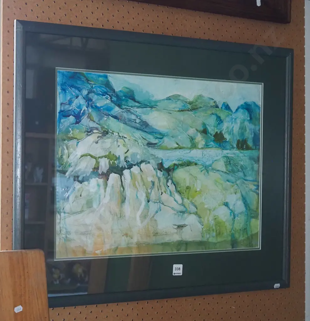 framed watercolour - landscape Image 1++