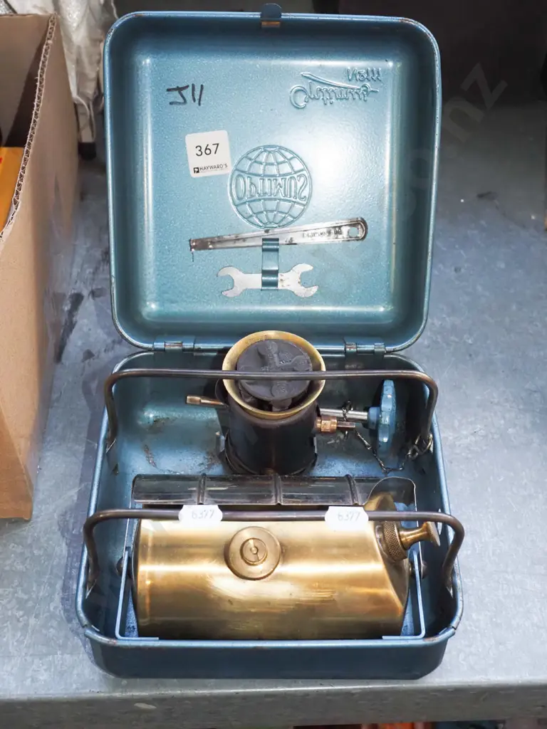 Optimus white spirit camp stove - excellent condition Image 1++