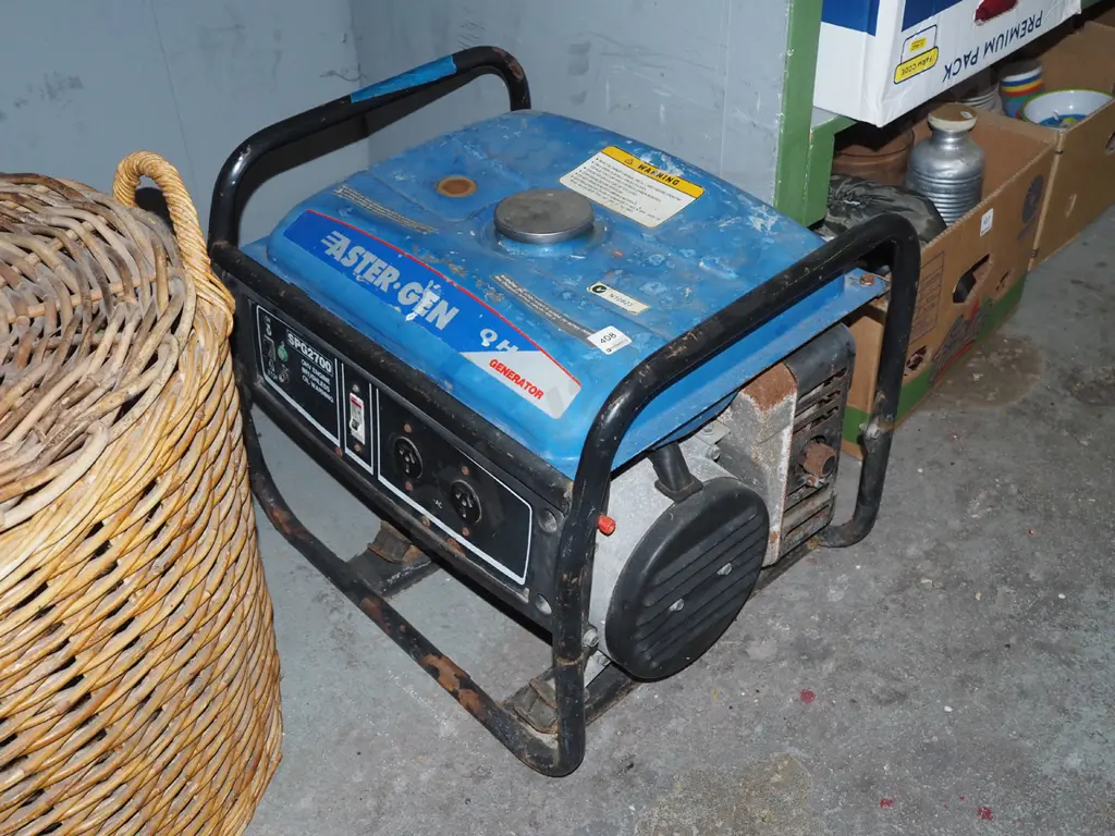 Aster.Gen 4 stroke generator - not working - fuel needs replacing, fuel line needs cleaning Image 1++