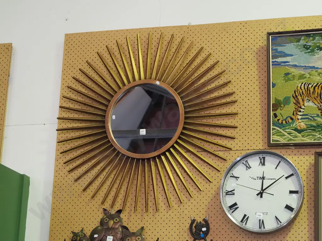 sunburst wall mirror Diam-870 Image 1++