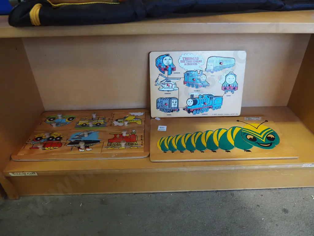 wooden childrens puzzles Image 1++