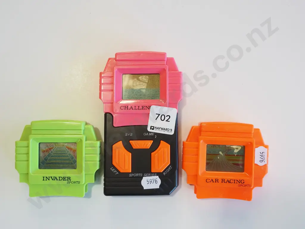 3x hand held car racing games Image 1++