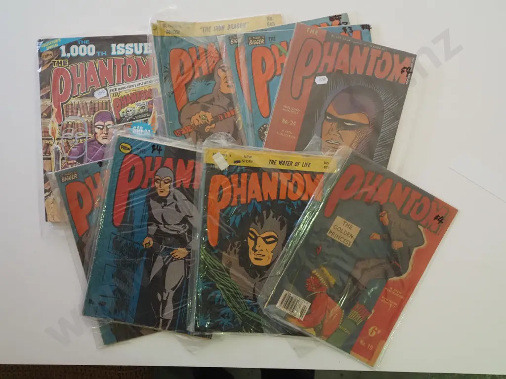 back issues of Phantom comic books Image 1++