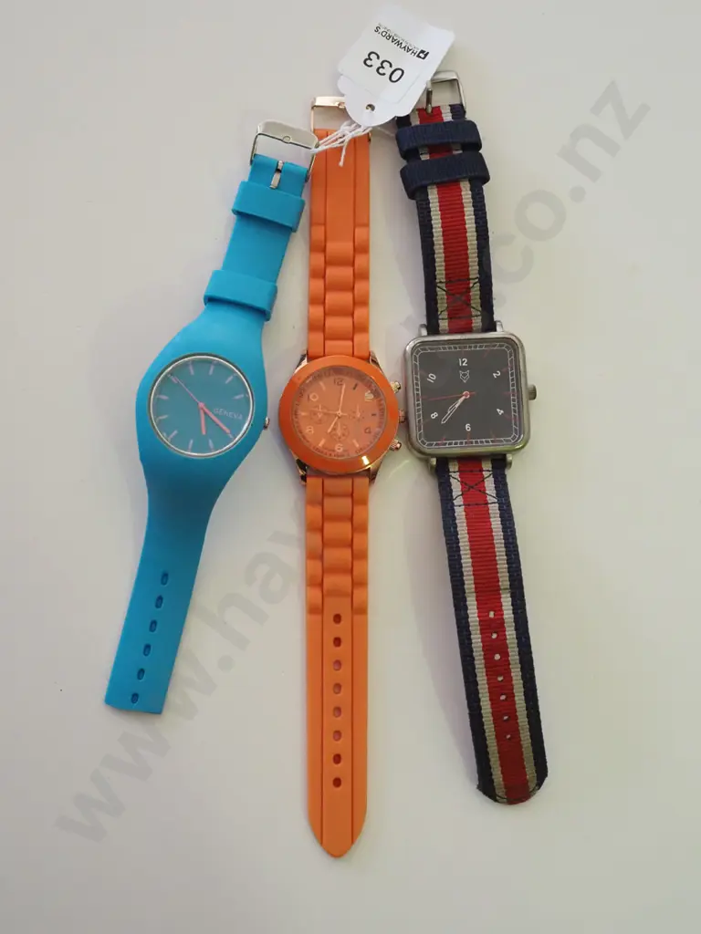 3x wristwatches Image 1++