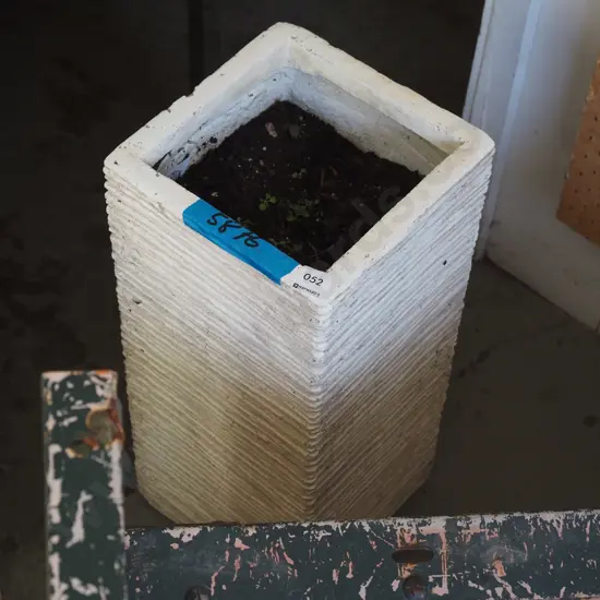 rectangular composite garden planter H-500