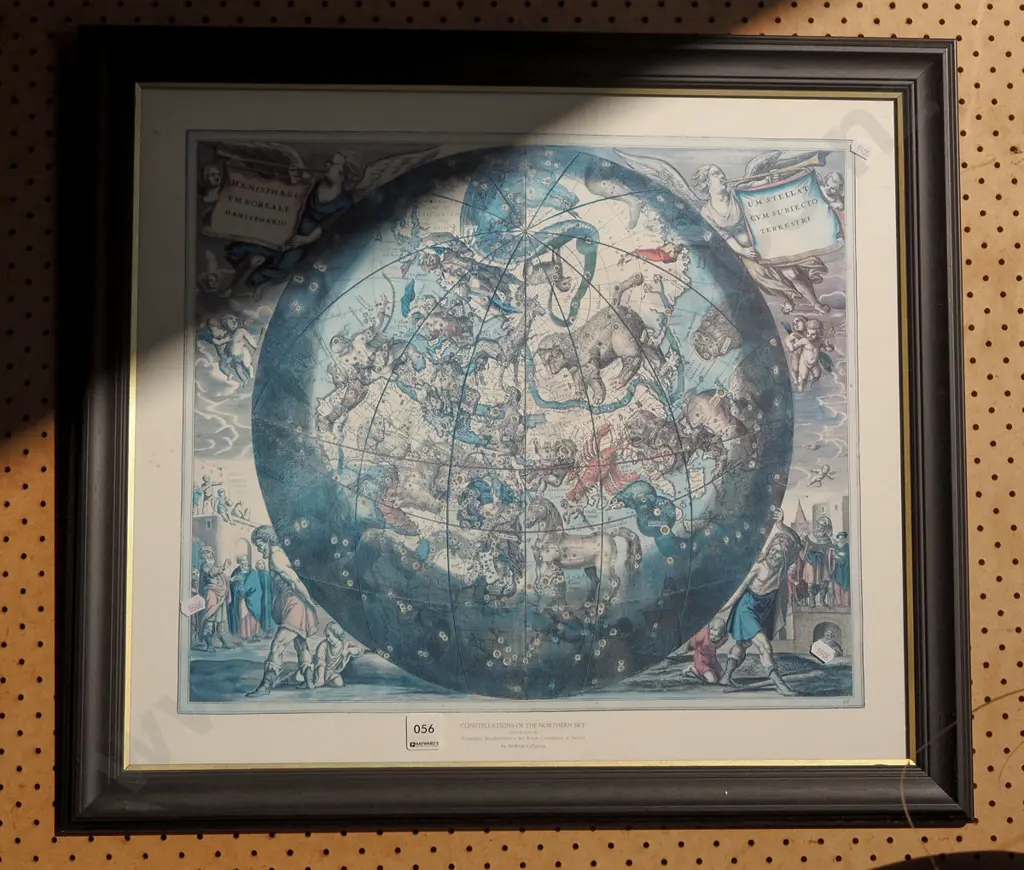 framed print - Constellations of the Northern Sky Image 1++