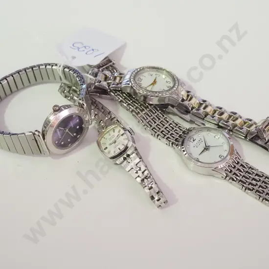 4x wristwatches