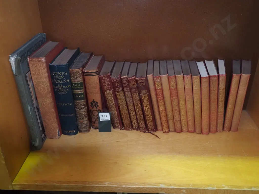 assorted vintage Charles Dickens books Image 1++
