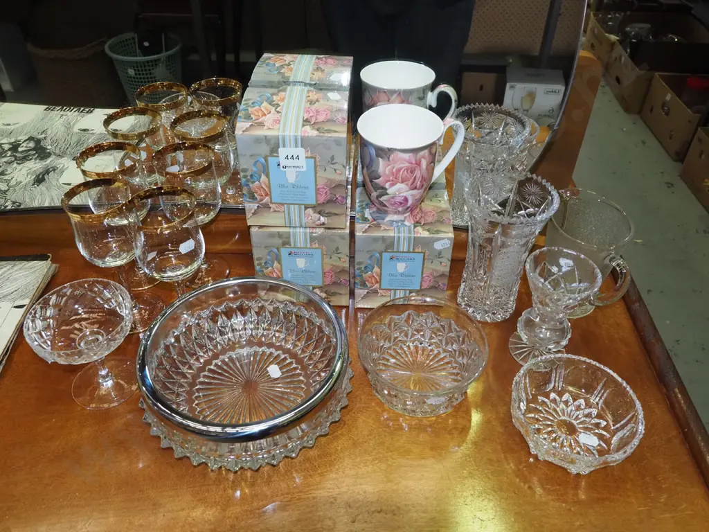 3x as new boxed Maxwell Williams coffe cups, wine glasses, bowls etc Image 1++