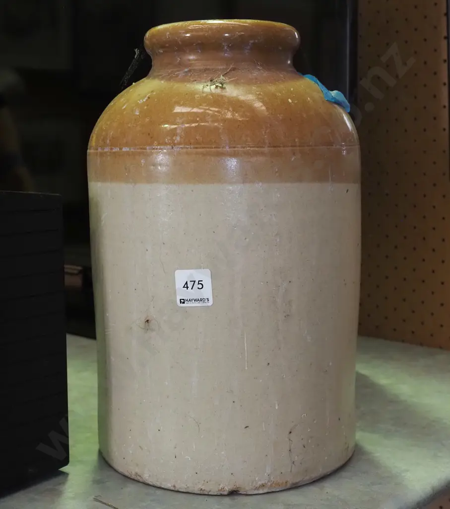 salt glazed crock H-330 Image 1++