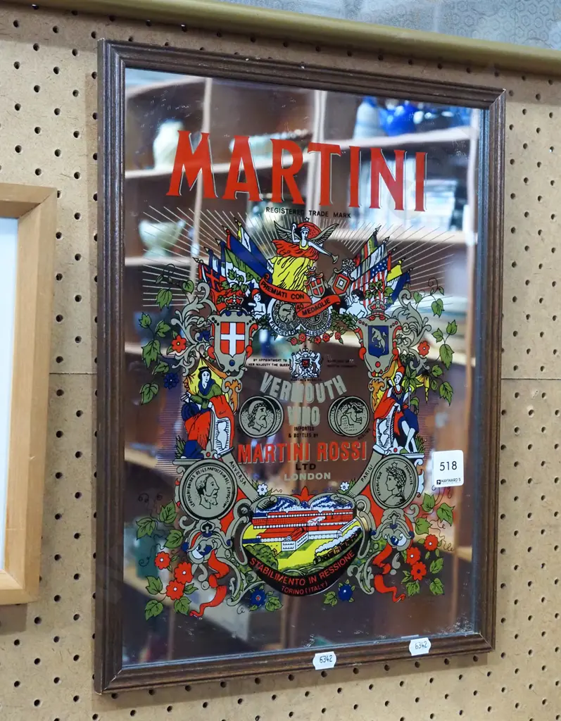 Martini advertising mirror Image 1++
