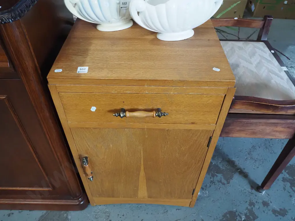 oak cabinet H-730 W-450 D-380 Image 1++