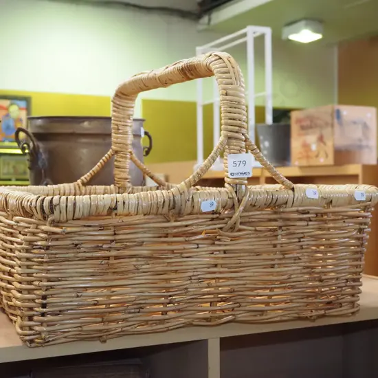 cane basket 