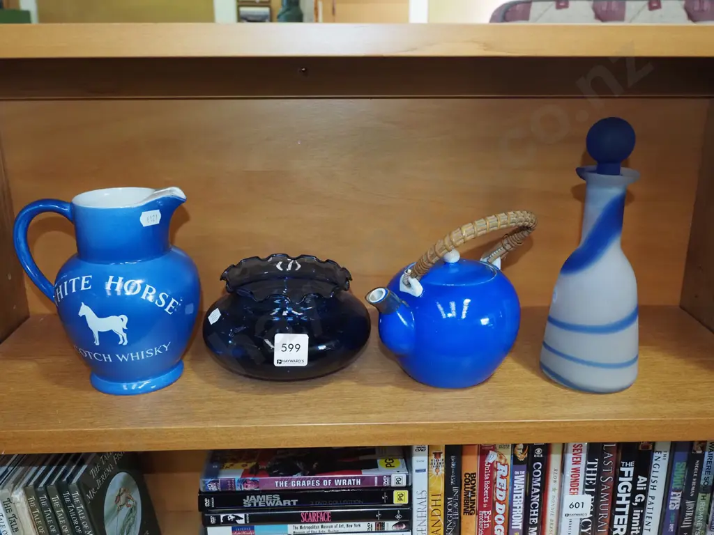 stoppered glass bottle, teapot, jug etc Image 1++