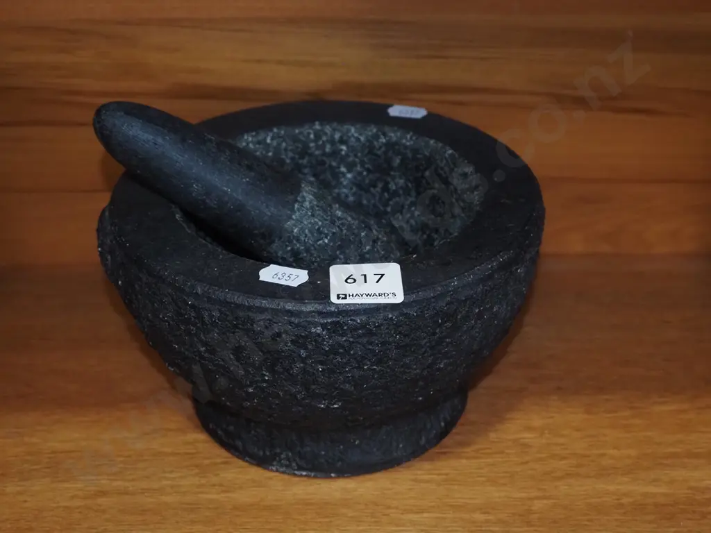 stone mortar and pestle Image 1++