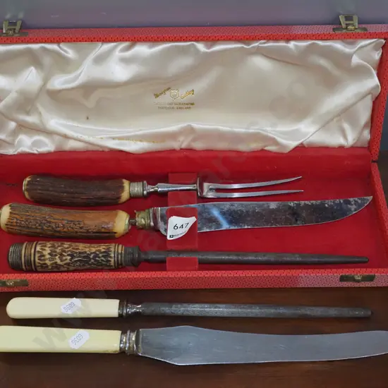 carving set