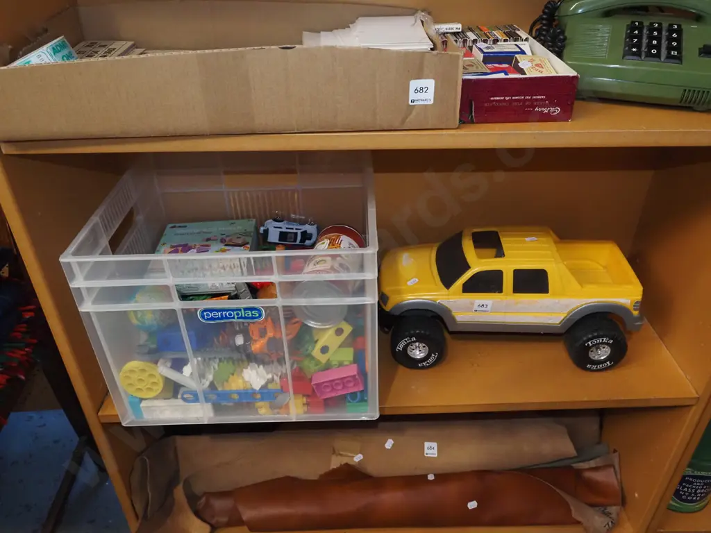 shelf of toys Image 1++