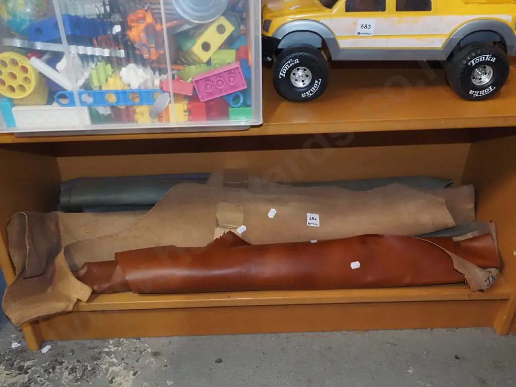 various rolls of leather Image 1++