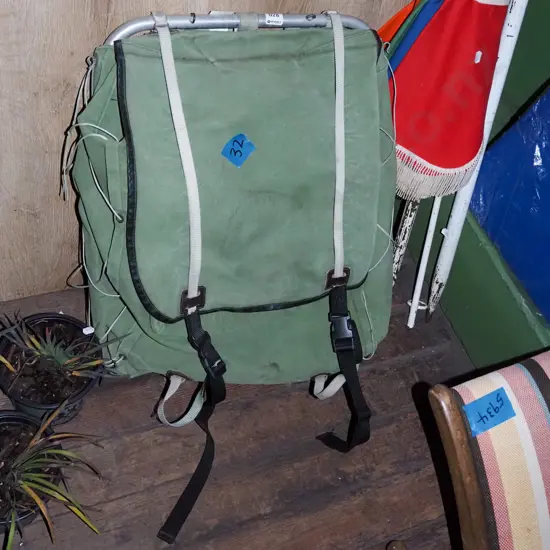 aluminium framed Mountain Mule tramping pack