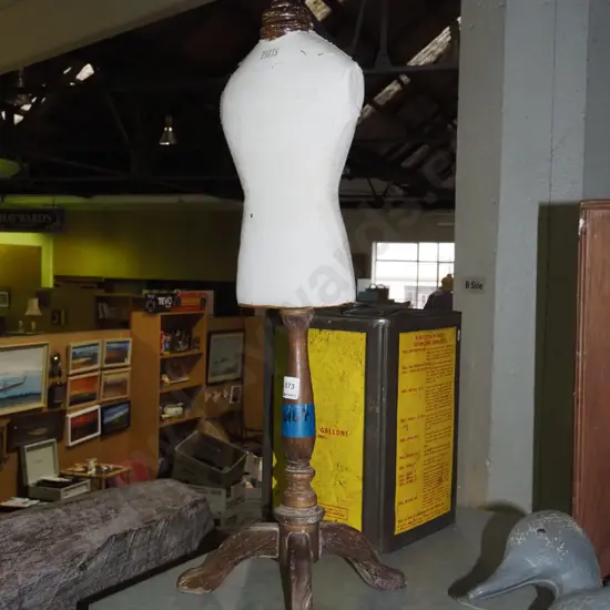 small French themed dressmakers form on stand H-770