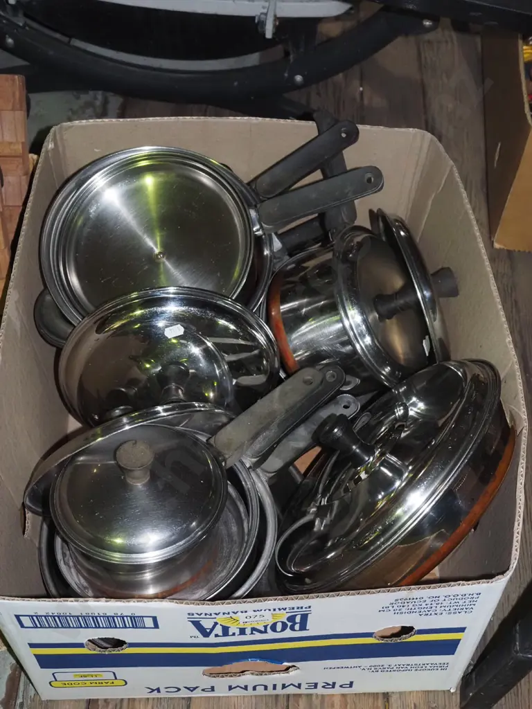 box of pots and pans Image 1++