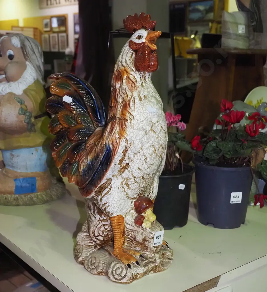 ceramic rooster H-440 Image 1++
