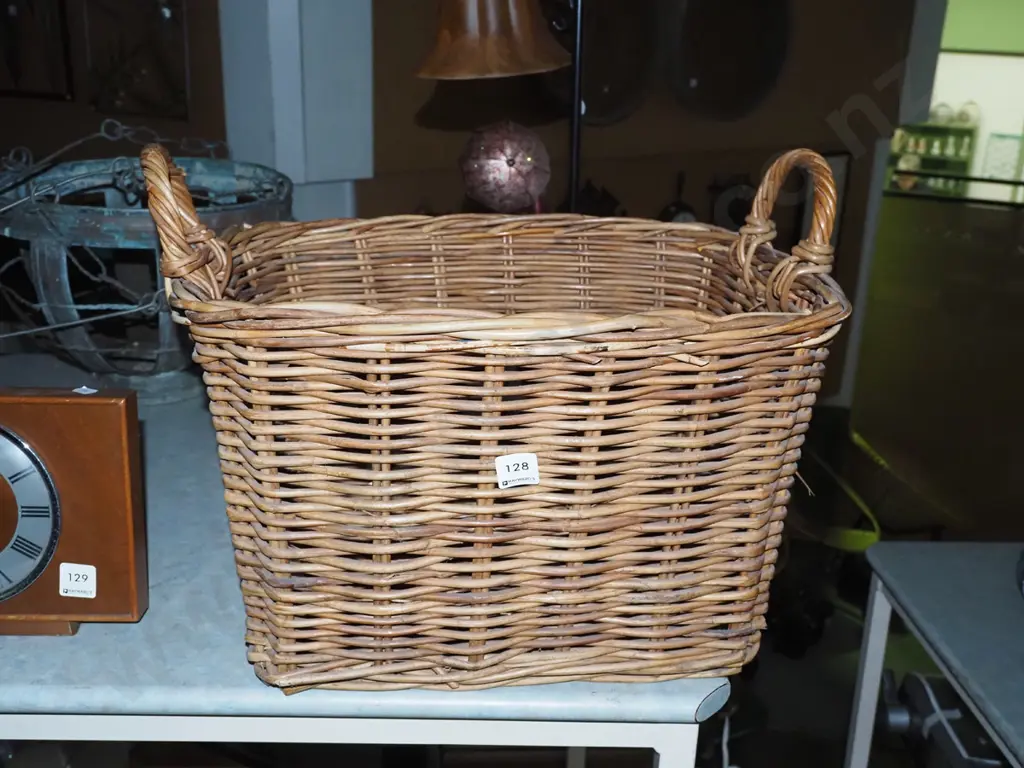 small cane basket H-270 Image 1++