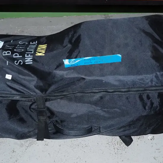 Bay Sports inflatable kayak with hand pump