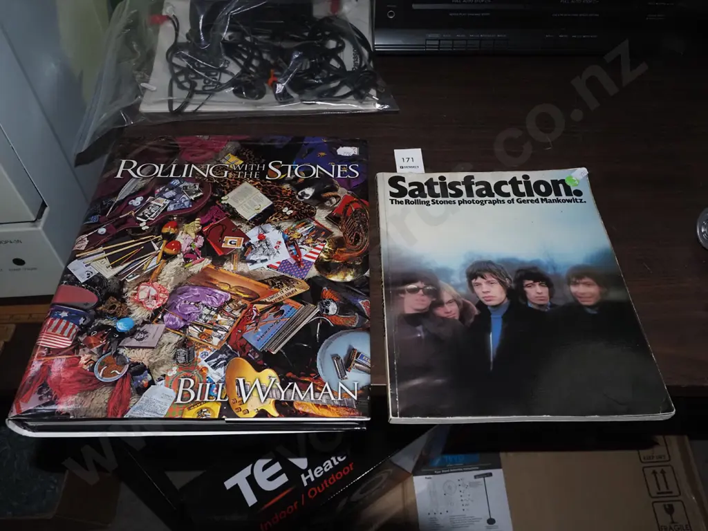 2x Rolling Stones books Image 1++