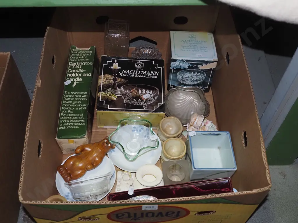 box; bowls, candle holders, egg cups etc Image 1++