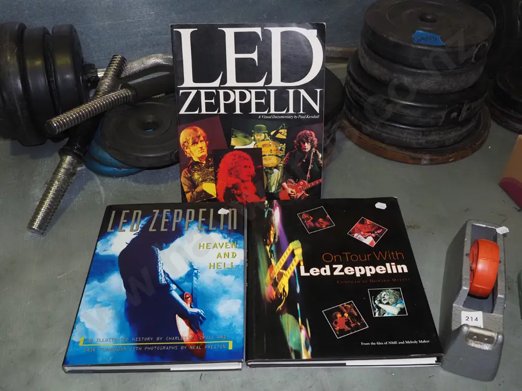3x Led Zepplin books Image 1++