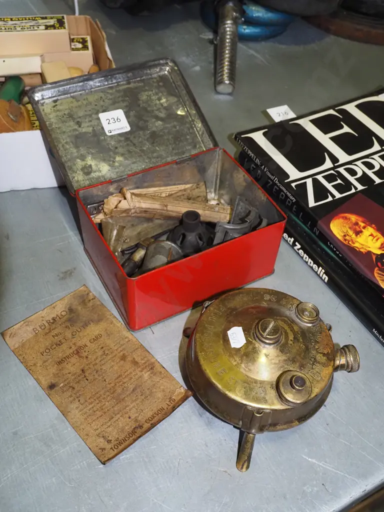 vintage Burmos camp stove Image 1++