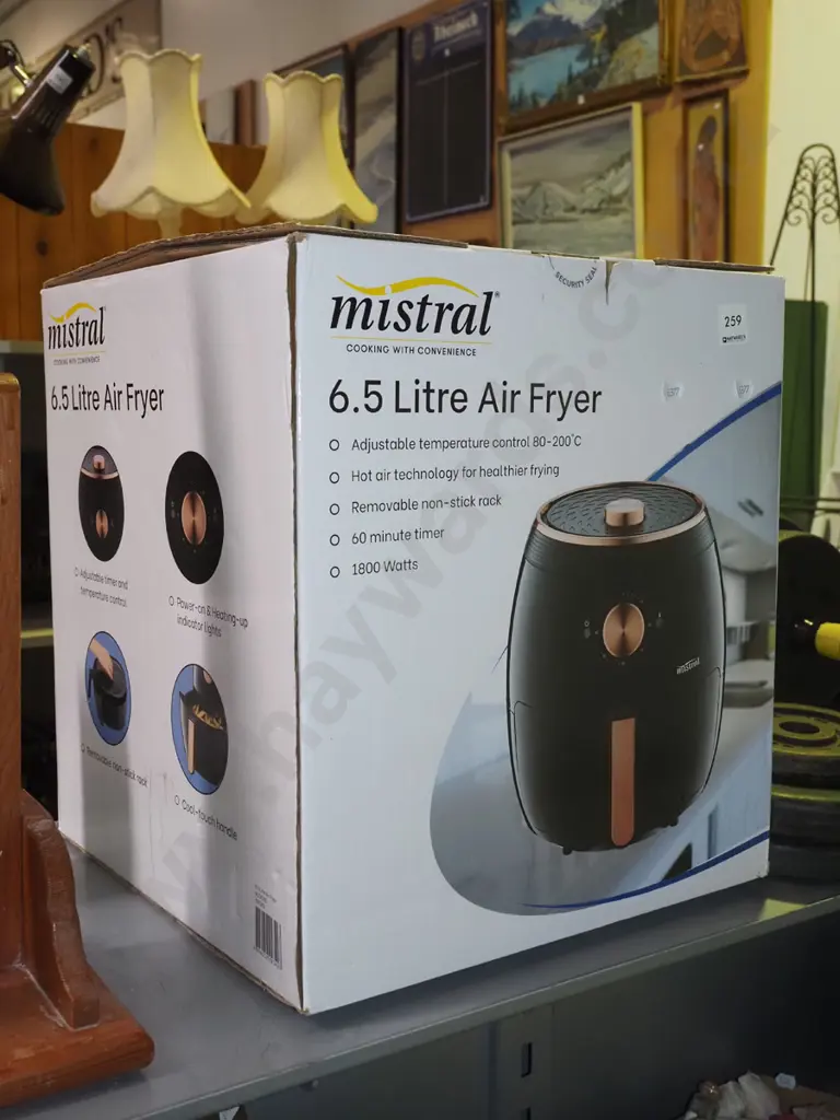 as new Mistral 6.5L air fryer Image 1++