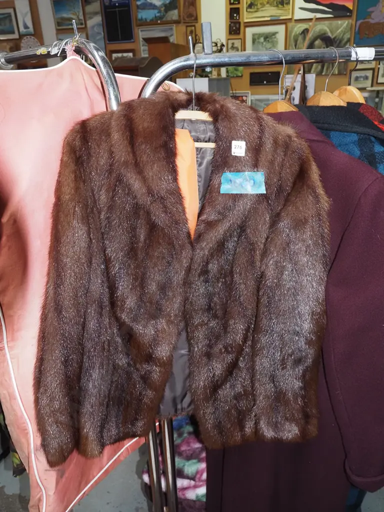 faux fur jacket Image 1++