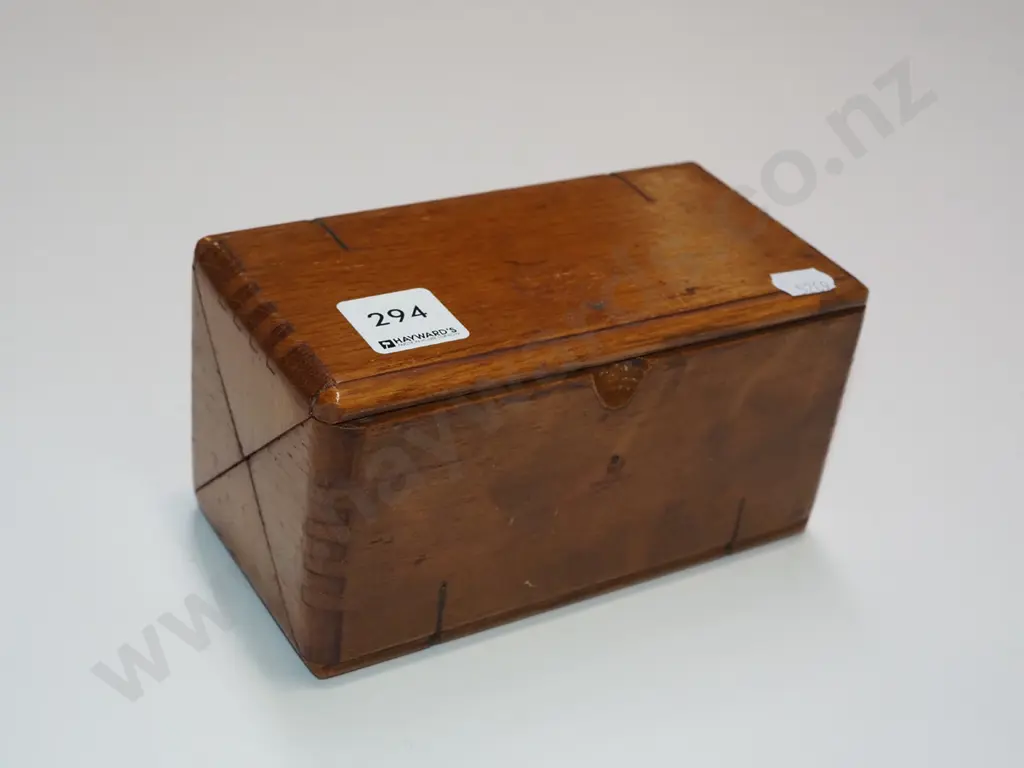 small oak wooden box H-90 Image 1++