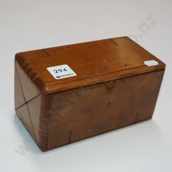 small oak wooden box H-90