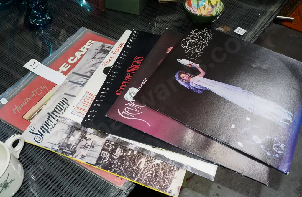 LPs; Stevie Nicks, Supertramp, Cars Image 1++