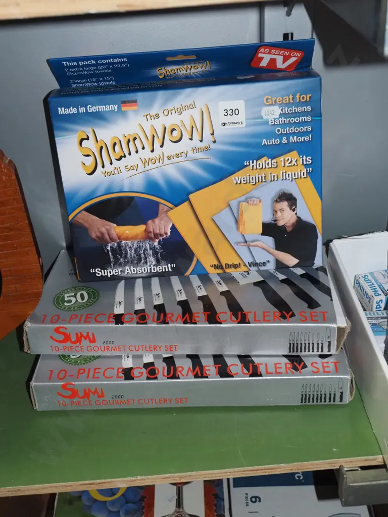 boxed cutlery sets etc Image 1++