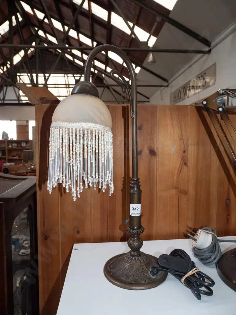 reproduction art nouveau goose neck table lamp H-440 Image 1++