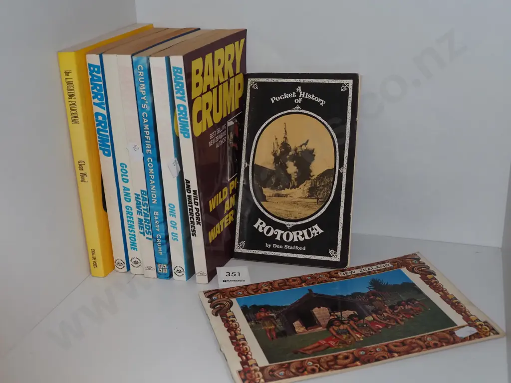 Barry Crump and other NZ books and publications Image 1++
