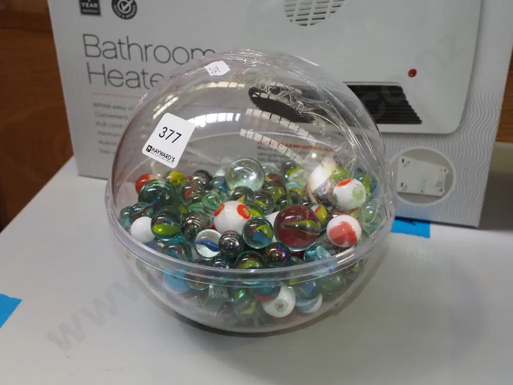 plastic orb of marbles Image 1++