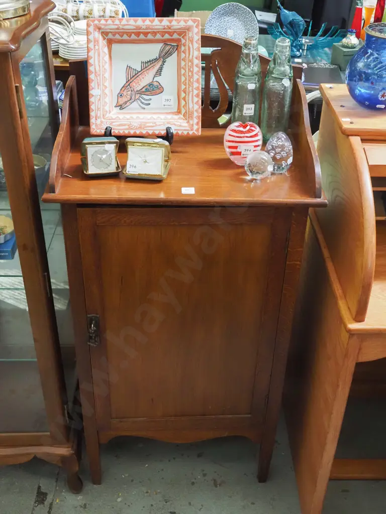 oak single dooor music canterbury H-1170 W-565 D-390 Image 1++