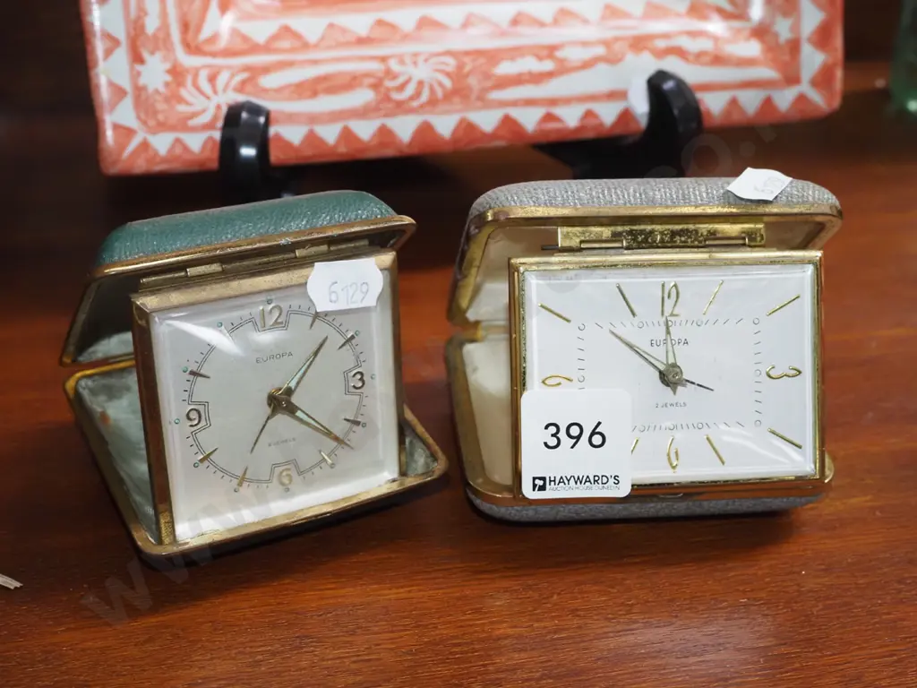 2x travel alarm clocks Image 1++