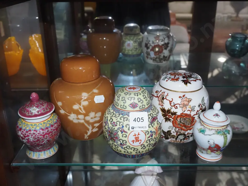 5x ginger jars Image 1++
