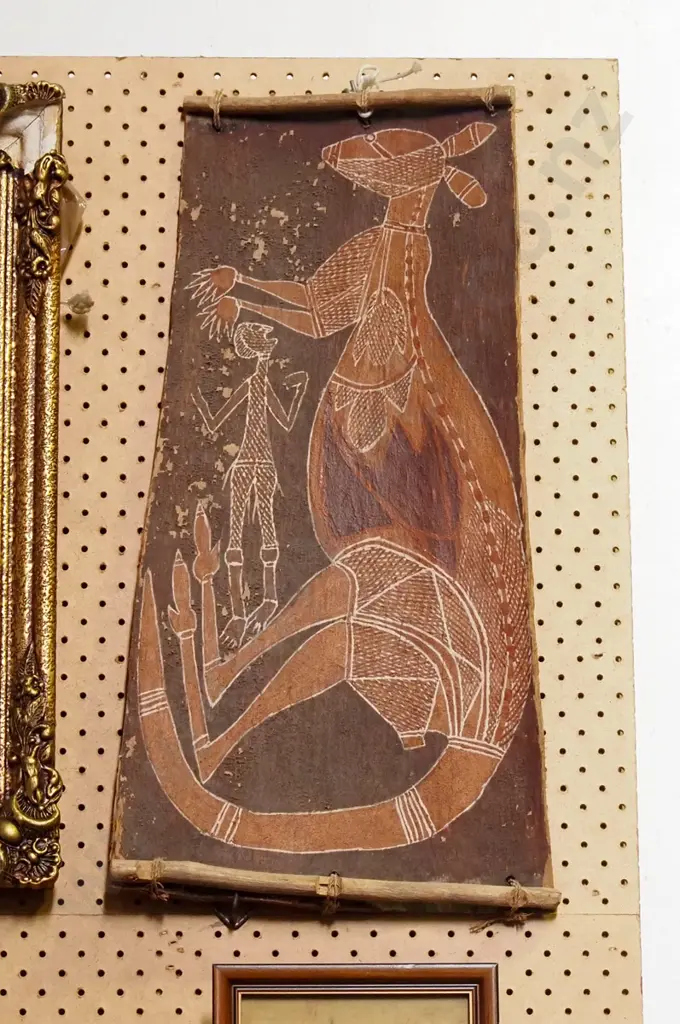 painting on bark Image 1++
