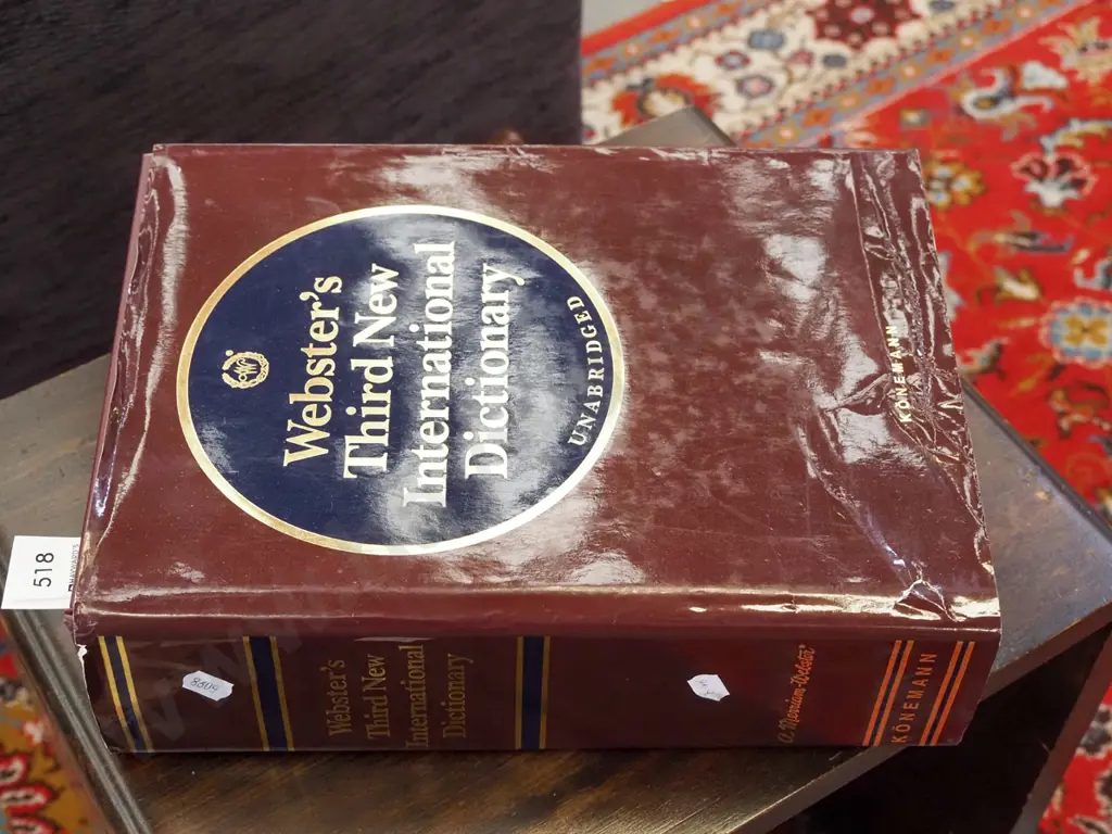 large Webster dictionary Image 1++