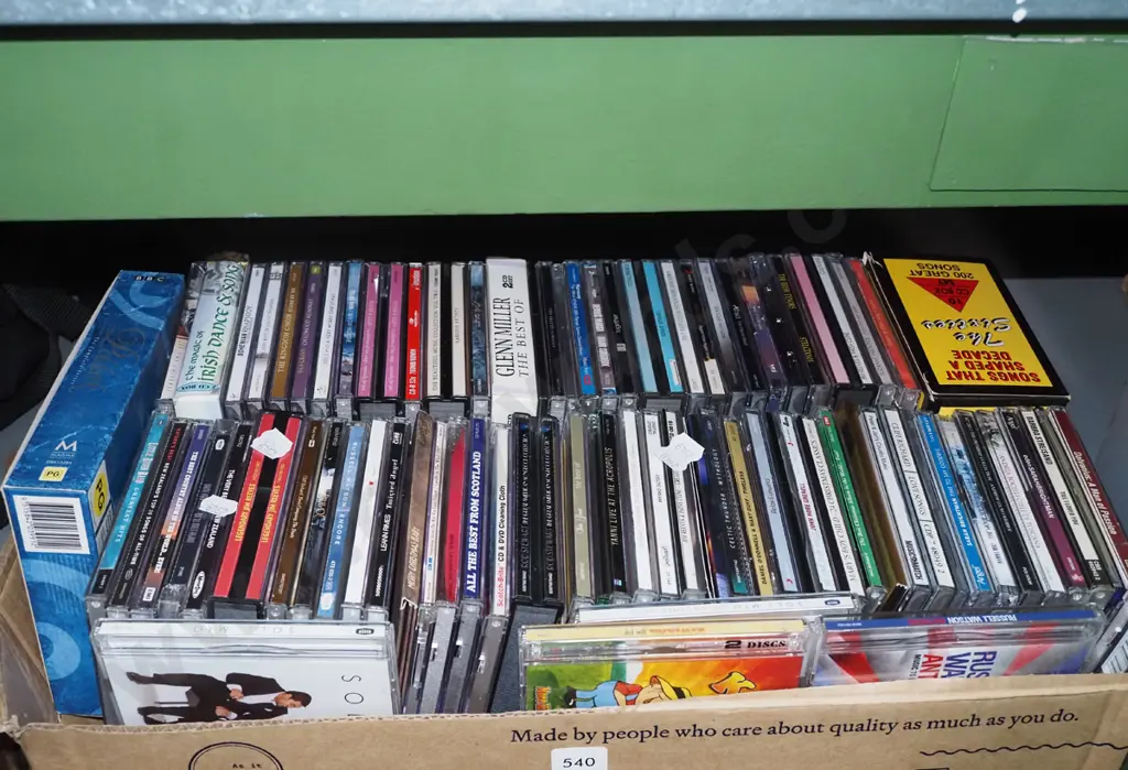box of CDs Image 1++